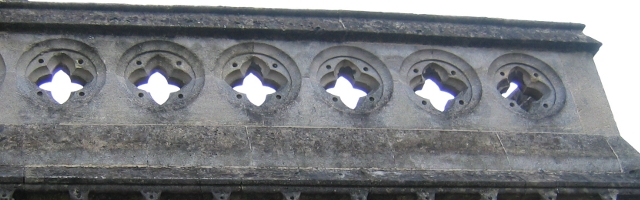 Detail in the Vic Stonework