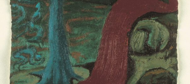 Mark Cazalet: Fool of God painting