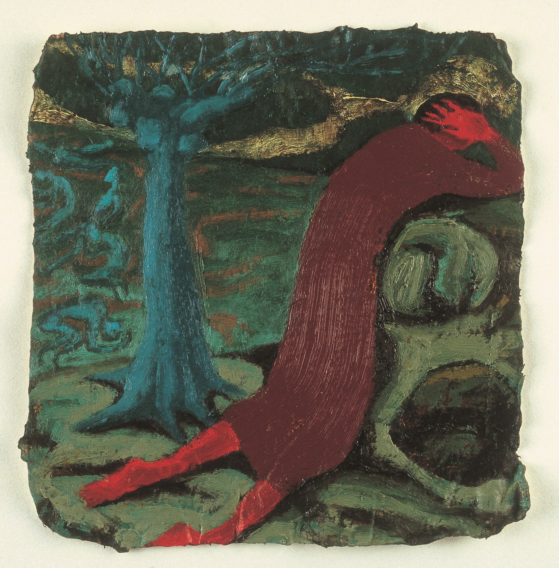 Mark Cazalet: Fool of God painting